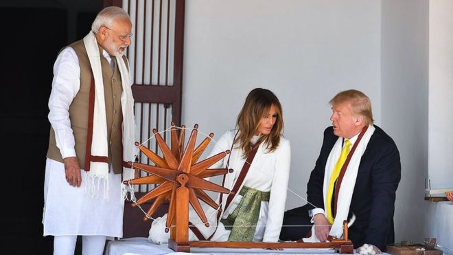 Donald Trump India Visit LIVE