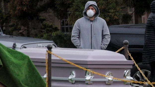 கொரோனா வைரஸ்: நியூயார்க்கில் சடலங்களை மொத்தமாக புதைக்கும் அவலம் 3