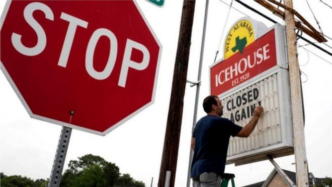 அமெரிக்கா: வேகமாக பரவும் கொரோனா வைரஸ் தொற்று - மீண்டும் கட்டுப்பாடுகள் 6