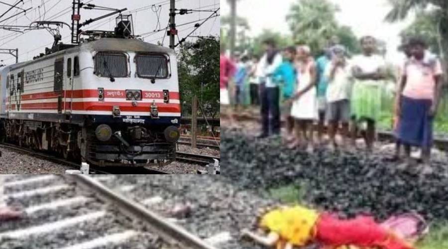 நெஞ்சை பதறவைக்கும் சம்பவம் -மூன்று குழந்தைகளுடன் ரயில் முன் பாய்ந்து தாய் தற்கொலை 14