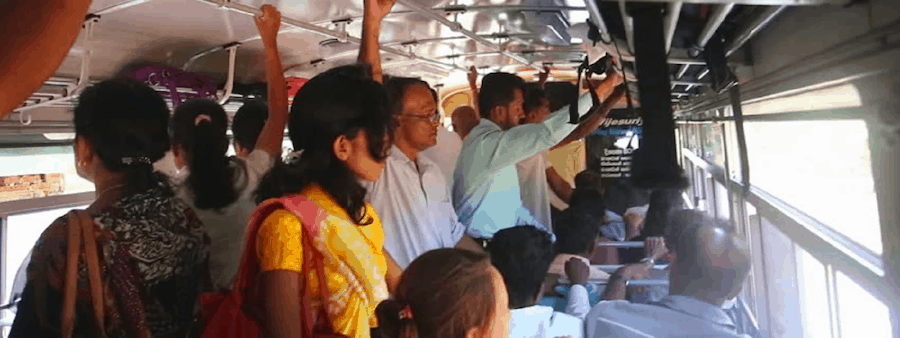 பஸ் பயணிகளின் எண்ணிக்கையை வரையறுக்கத் திட்டம் 6