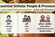Essential People & Pronouns in Spoken Sinhala