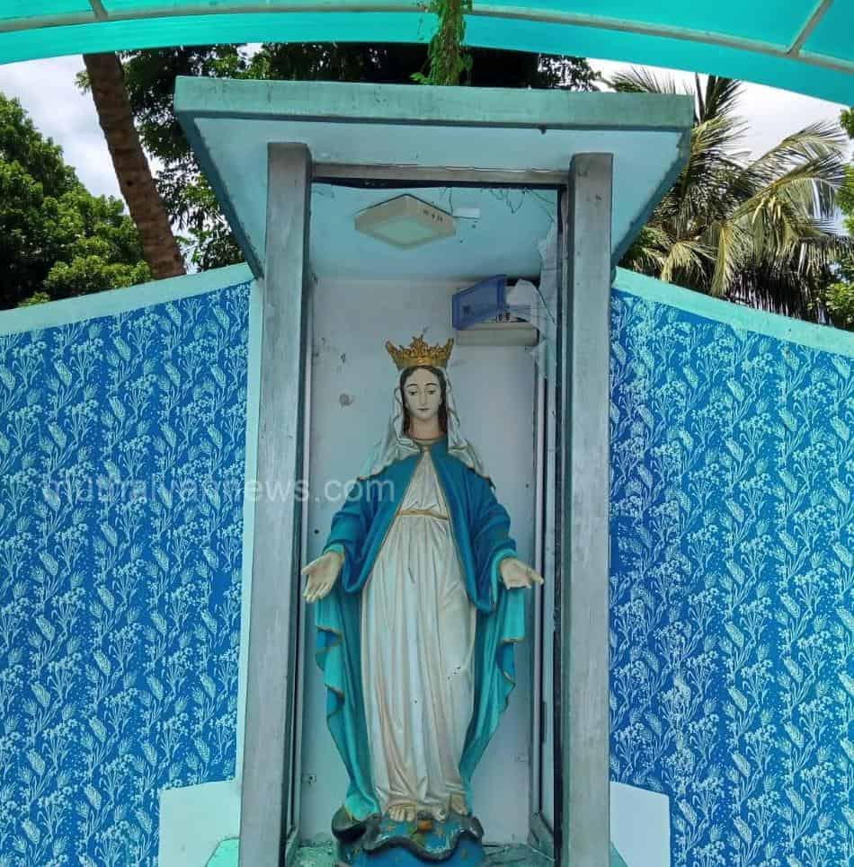 யாழ். அடைக்கல மாதா ஆலயத்தின் திருச்சொரூபத்தை சேதப்படுத்தியவர் கைது 3