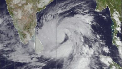 வளிமண்டலவியல் திணைக்களம் விடுத்துள்ள எச்சரிக்கை 1