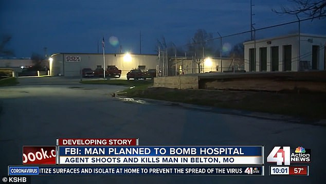 கொரோனா வைரஸ் நோயாளிகளின் மருத்துவமனையை குண்டு வைத்து தகர்க்க திட்டமிட்டவர் - சுட்டுக்கொலை 1