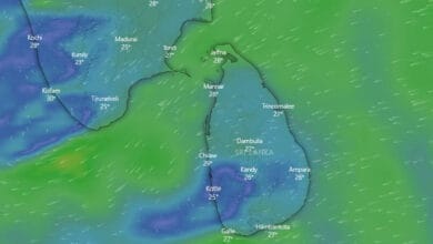 sri lanka weather update January